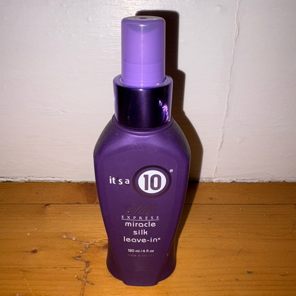 It's a 10 Miracle Silk Leave-In Spray